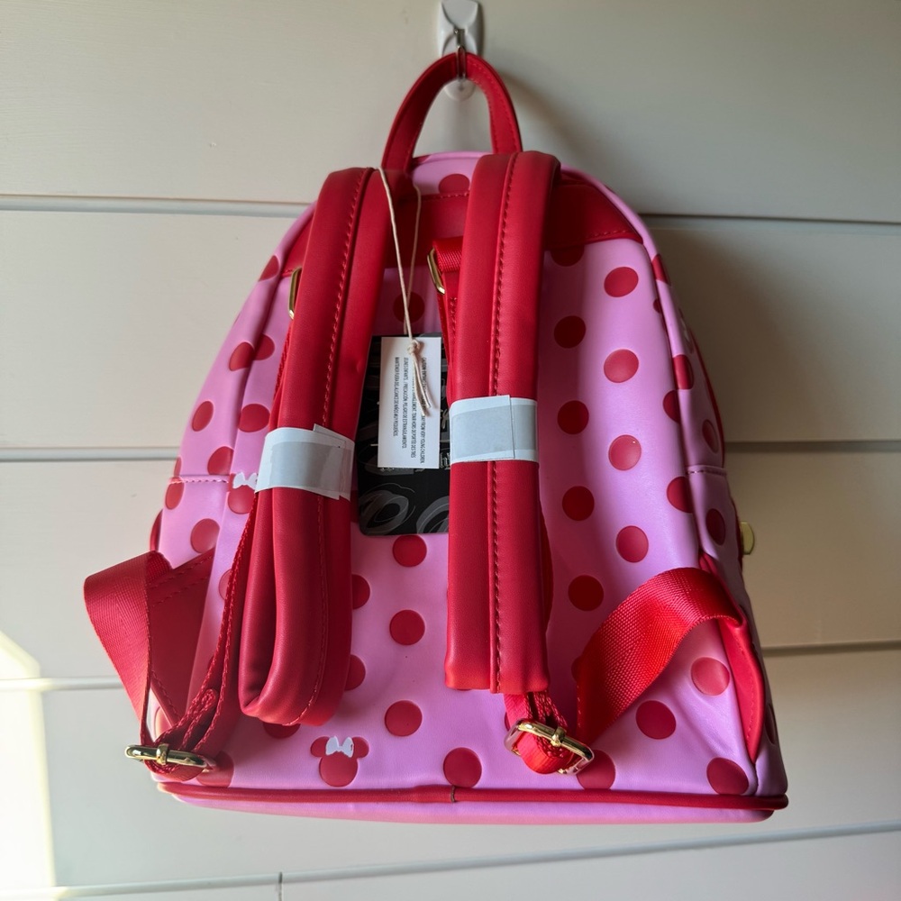 Minnie Mouse Valentine’s Day Loungefly Backpack - Picture 4 of 6
